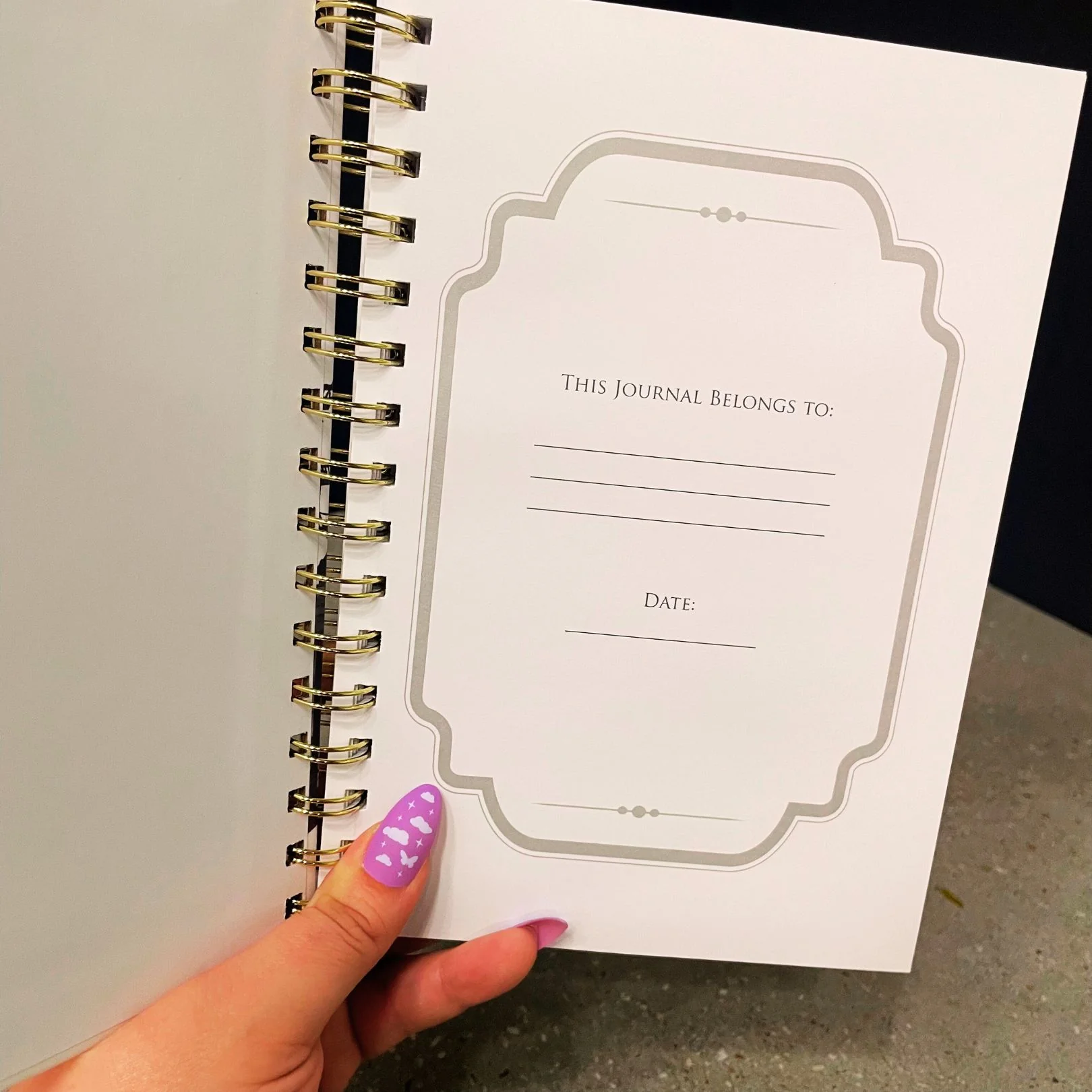 Crowned in Curls Wired Journal - Image 4