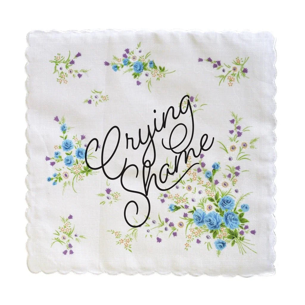 Crying Shame Hankie Retro Floral Print Cotton Handkerchief - Image 6