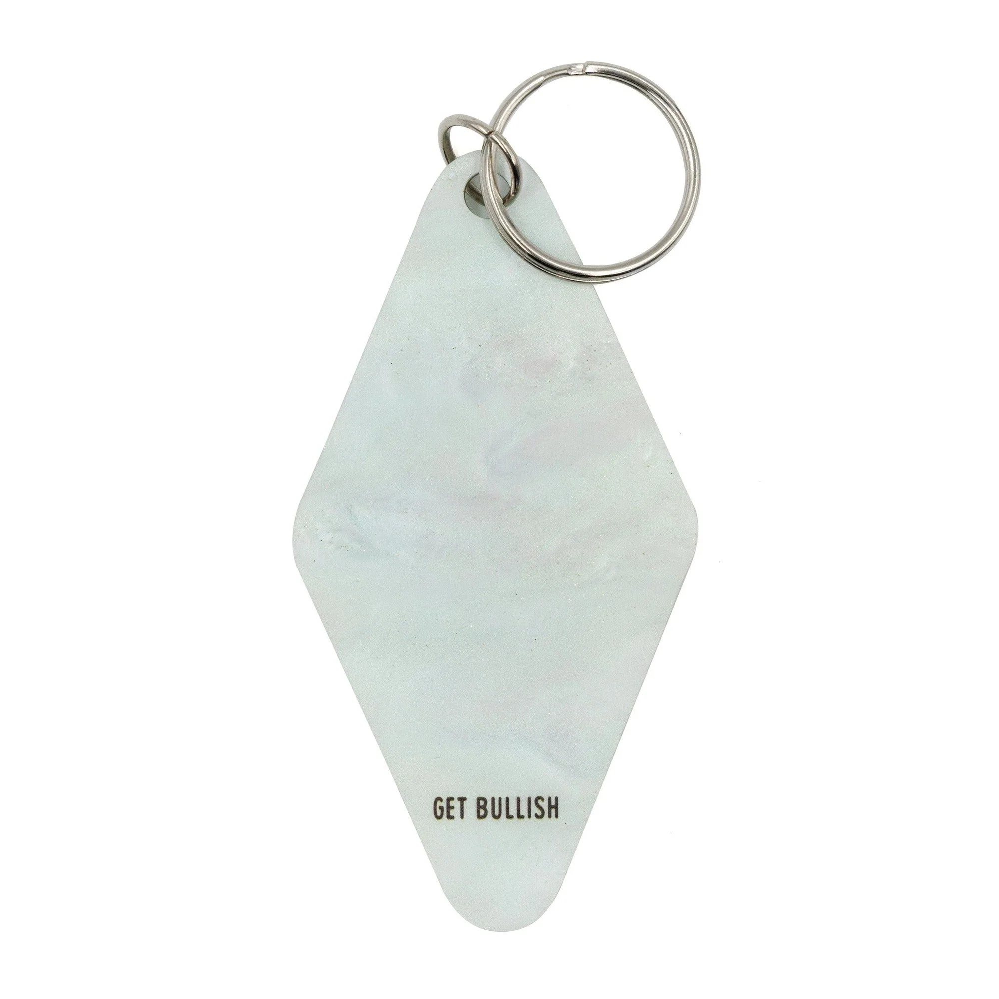 Drink Water Before You Murder Someone Keychain in Marble Mint - Image 5