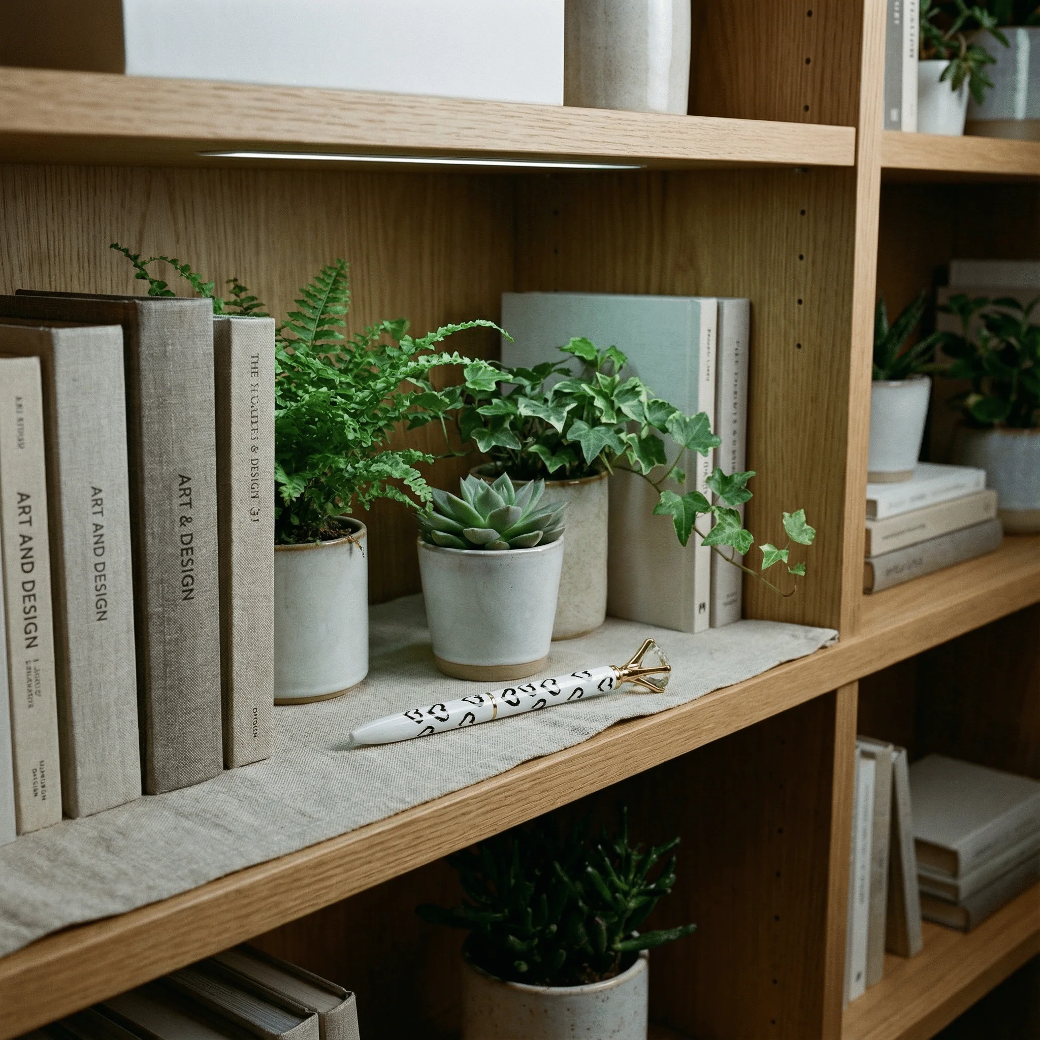 Heart Gem Pen in Gift Box | Jewel-Topped Gift Pen | Box Reads "Sealed with a Kiss" - Image 3