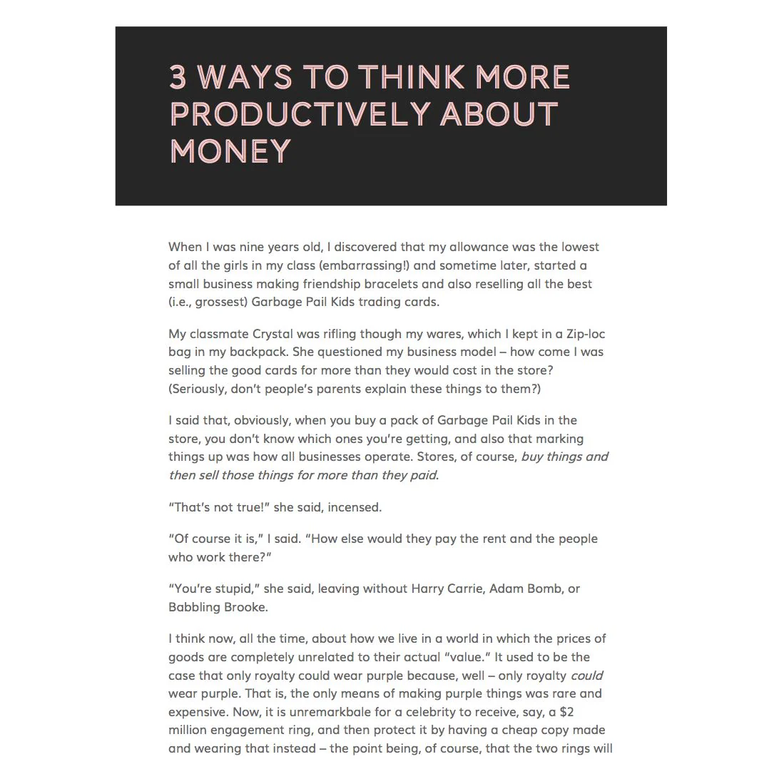 The GetBullish Guide to Thinking More Productively About Money - Image 5