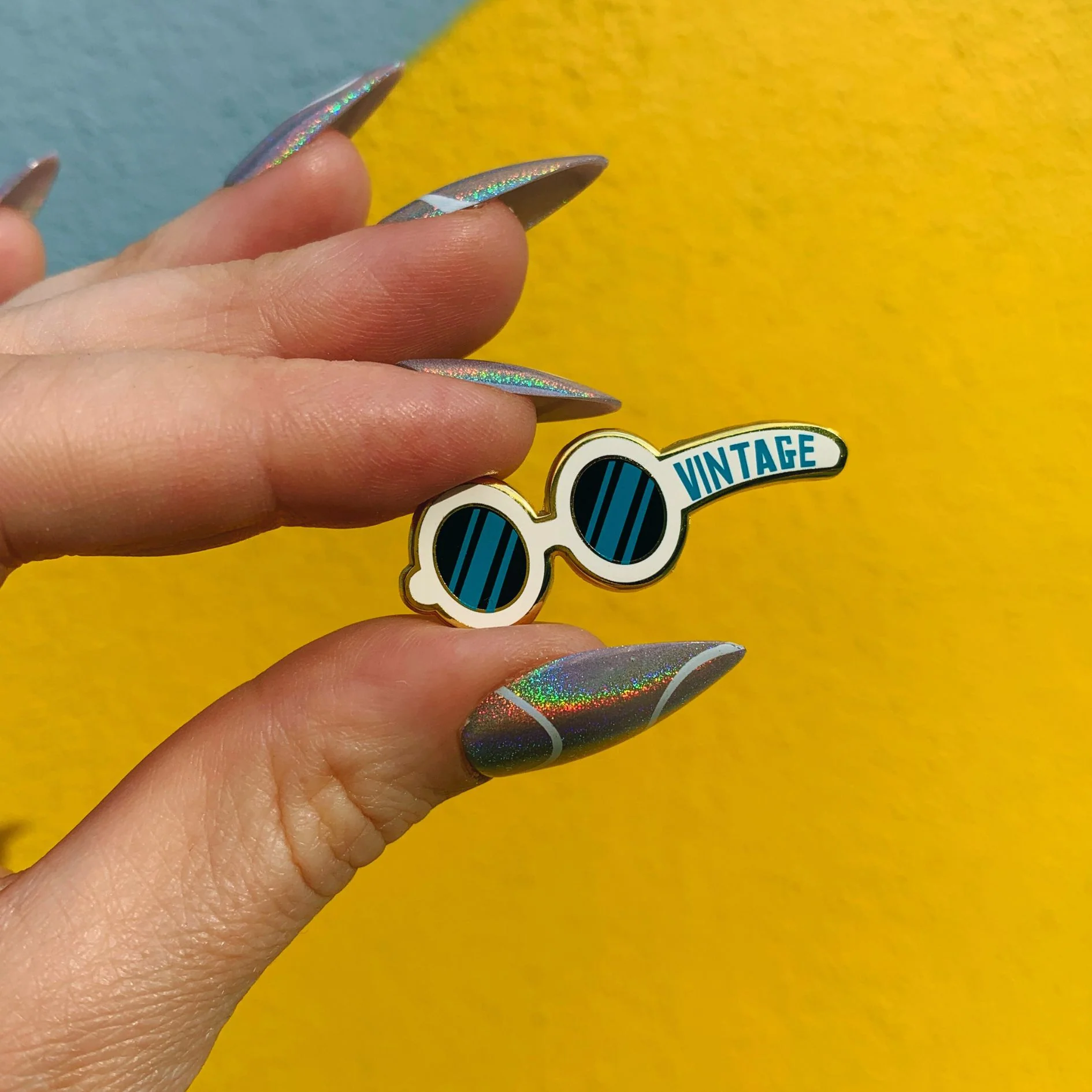 I'm Not Old, I'm Vintage Enamel Pin - Image 8