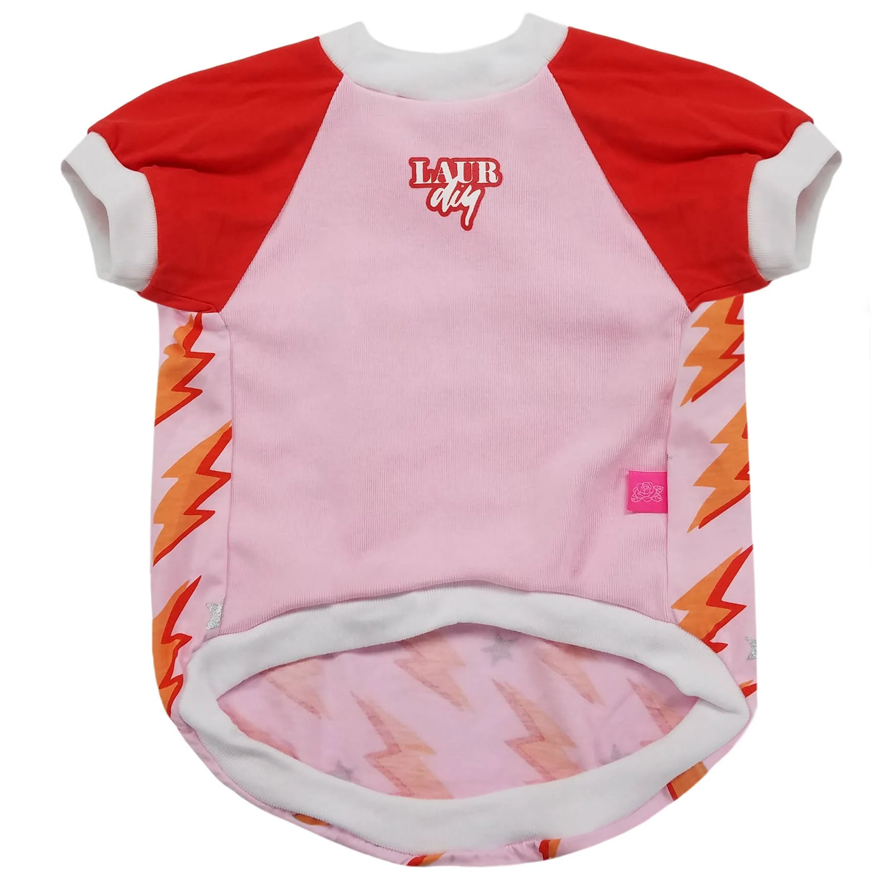 Fur Baby 2.0 LaurDIY Pet Tee in Pink [Available in SM-L] - Image 3
