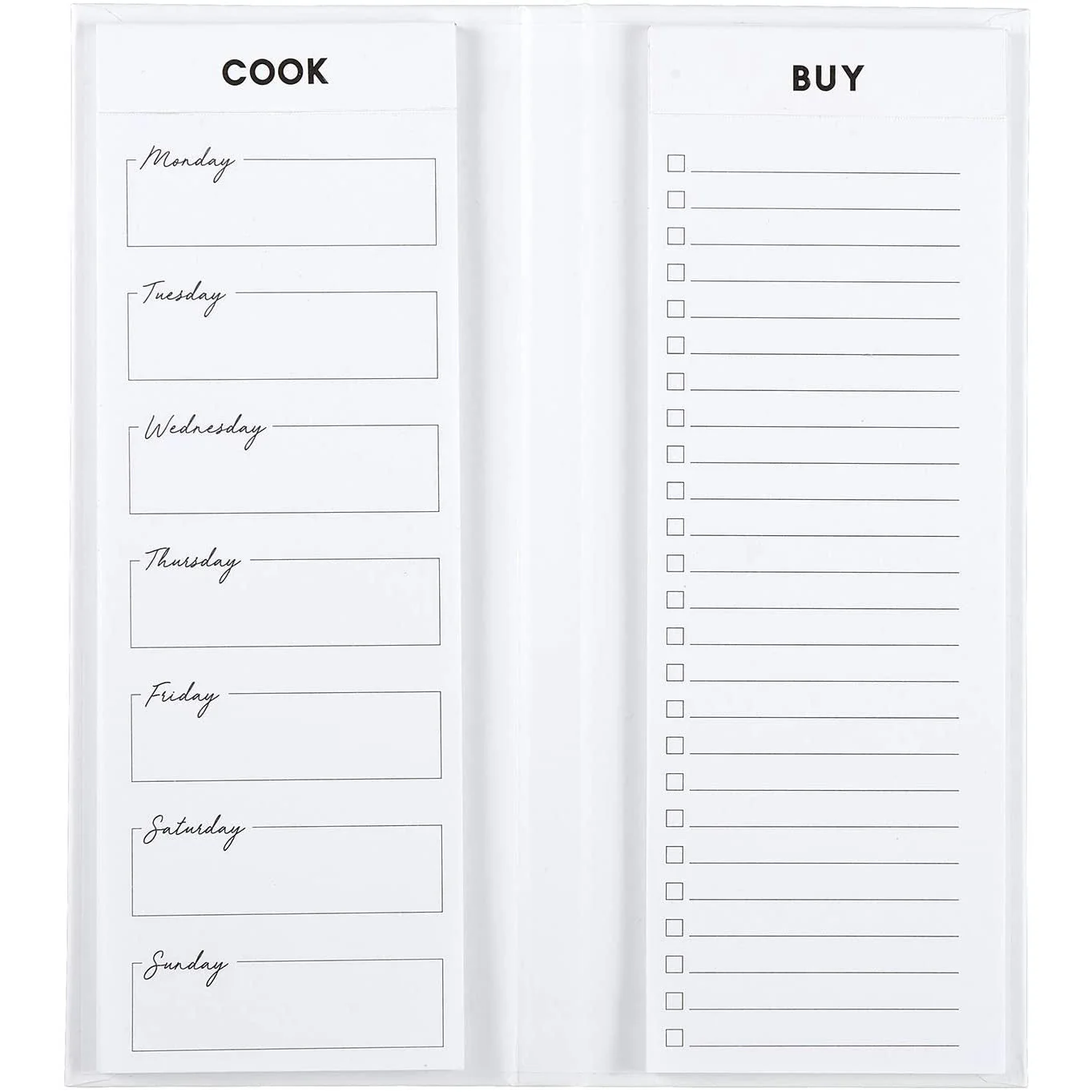 Live Organically Weekly Meal Planner | Hardbound | White and Rose Gold - Image 7