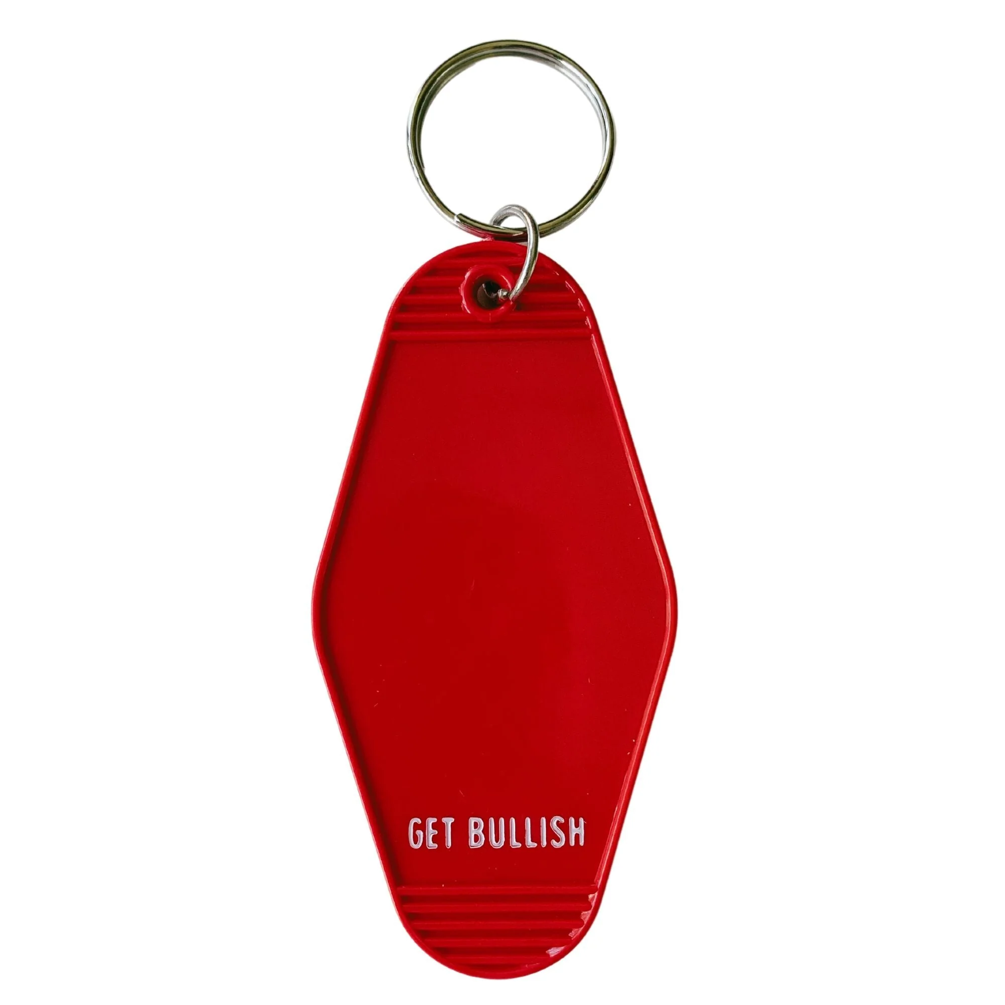 Massive Extrovert Motel Style Keychain In Red - Image 5