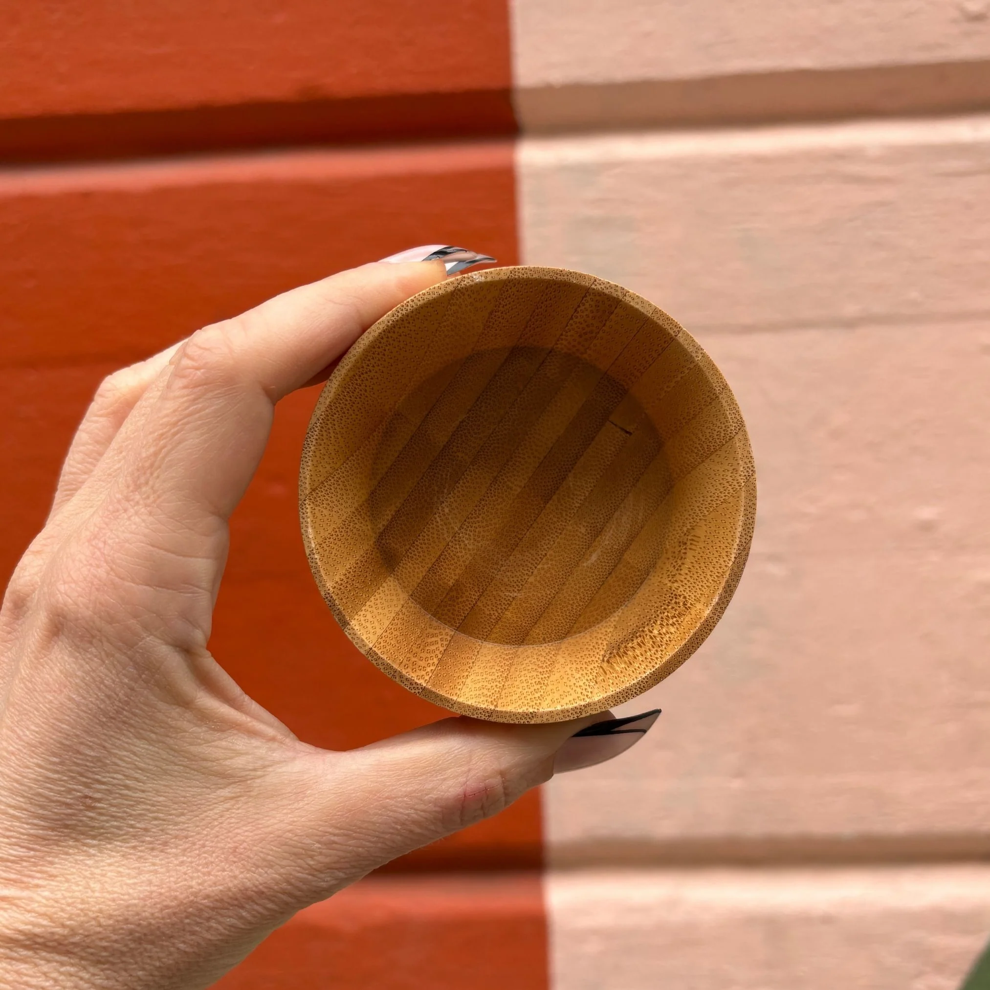 Rise & Shine Ceramic Mug with Bamboo Base - Image 8