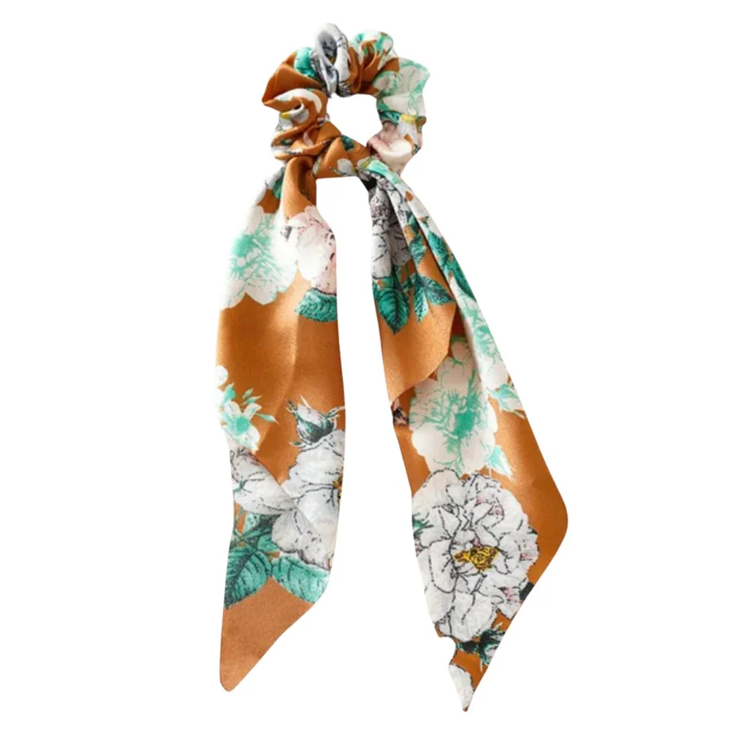 Silky Scarf Pony Holder (13 Color Options) | Scrunchie Hair Accessories - Image 12