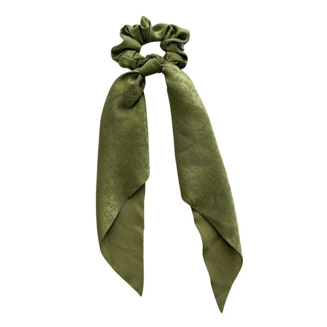 Silky Scarf Pony Holder (13 Color Options) | Scrunchie Hair Accessories - Image 13
