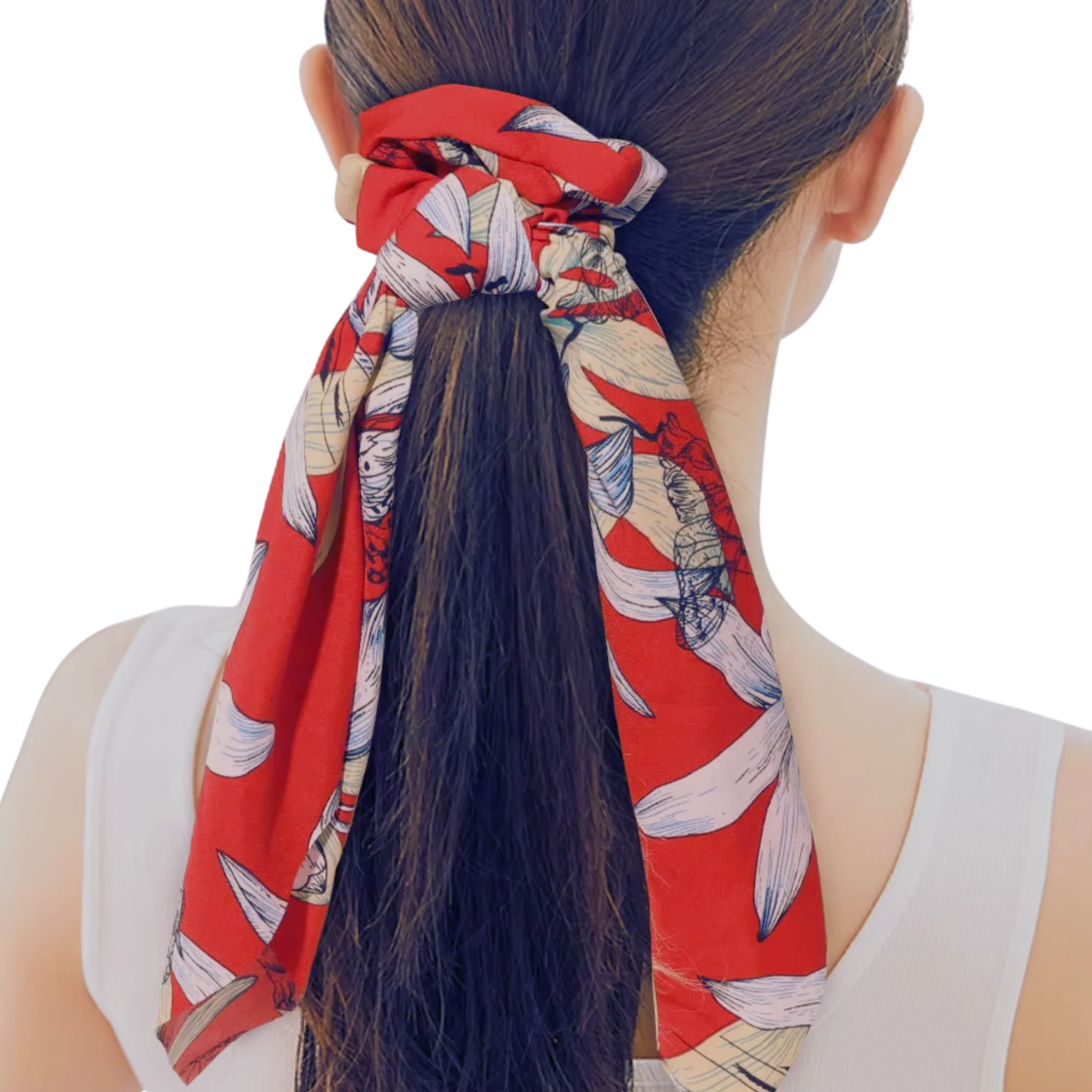 Silky Scarf Pony Holder (13 Color Options) | Scrunchie Hair Accessories - Image 18