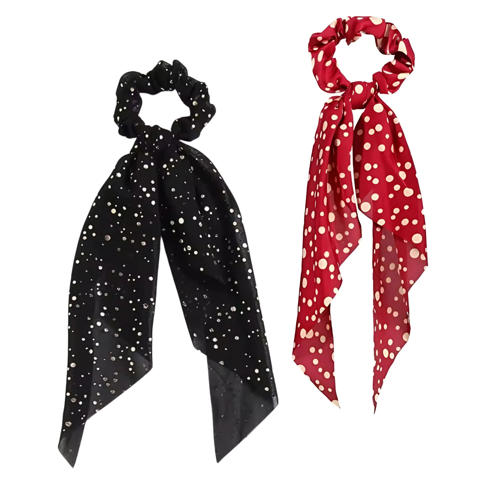 Silky Scarf Pony Holder (13 Color Options) | Scrunchie Hair Accessories - Image 21