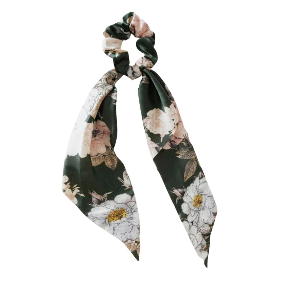 Silky Scarf Pony Holder (13 Color Options) | Scrunchie Hair Accessories - Image 3