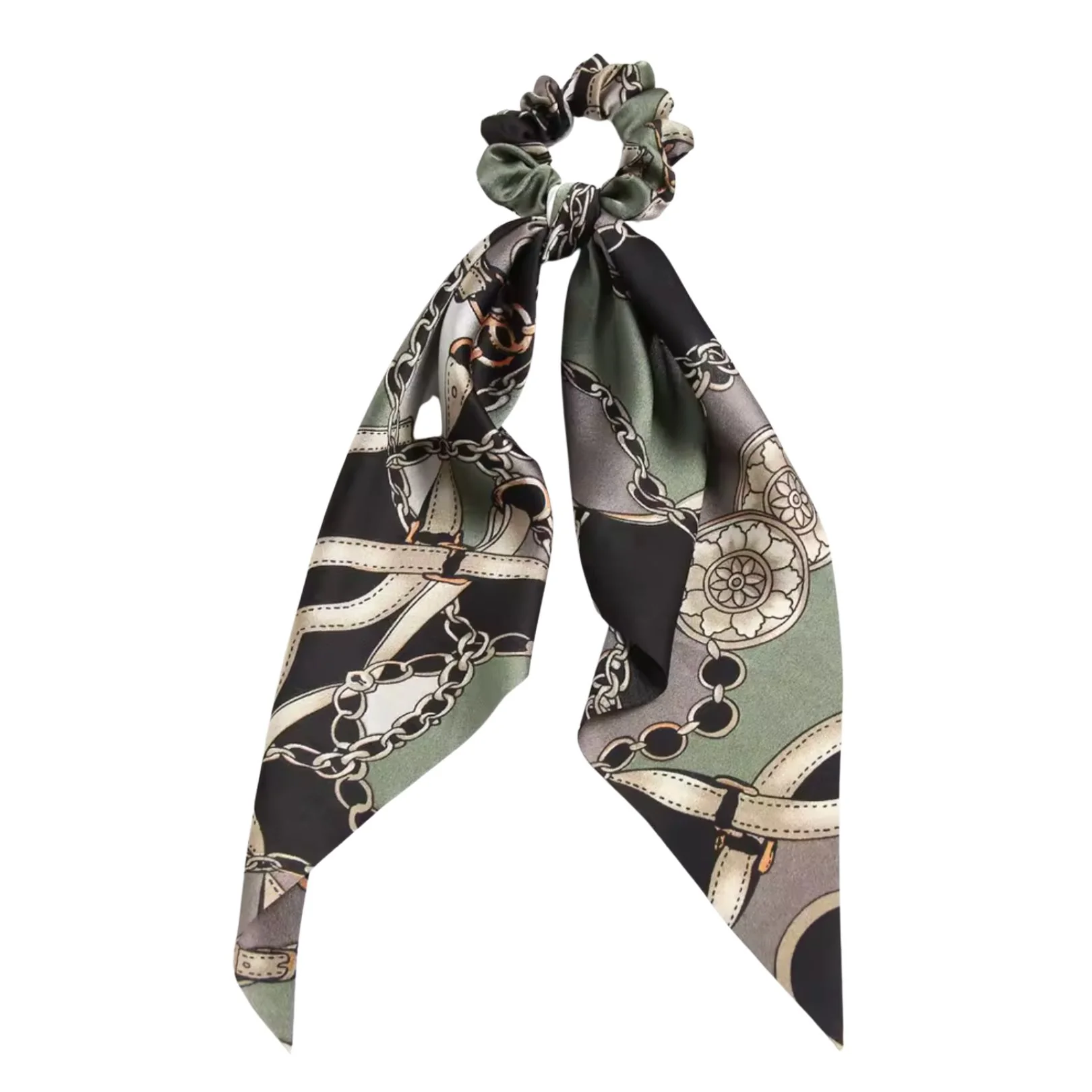 Silky Scarf Pony Holder (13 Color Options) | Scrunchie Hair Accessories - Image 5