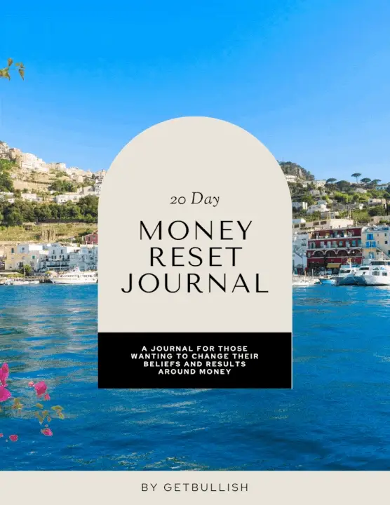 The GetBullish 20 Day Money Reset Journal (PDF Instant Download) - Image 3