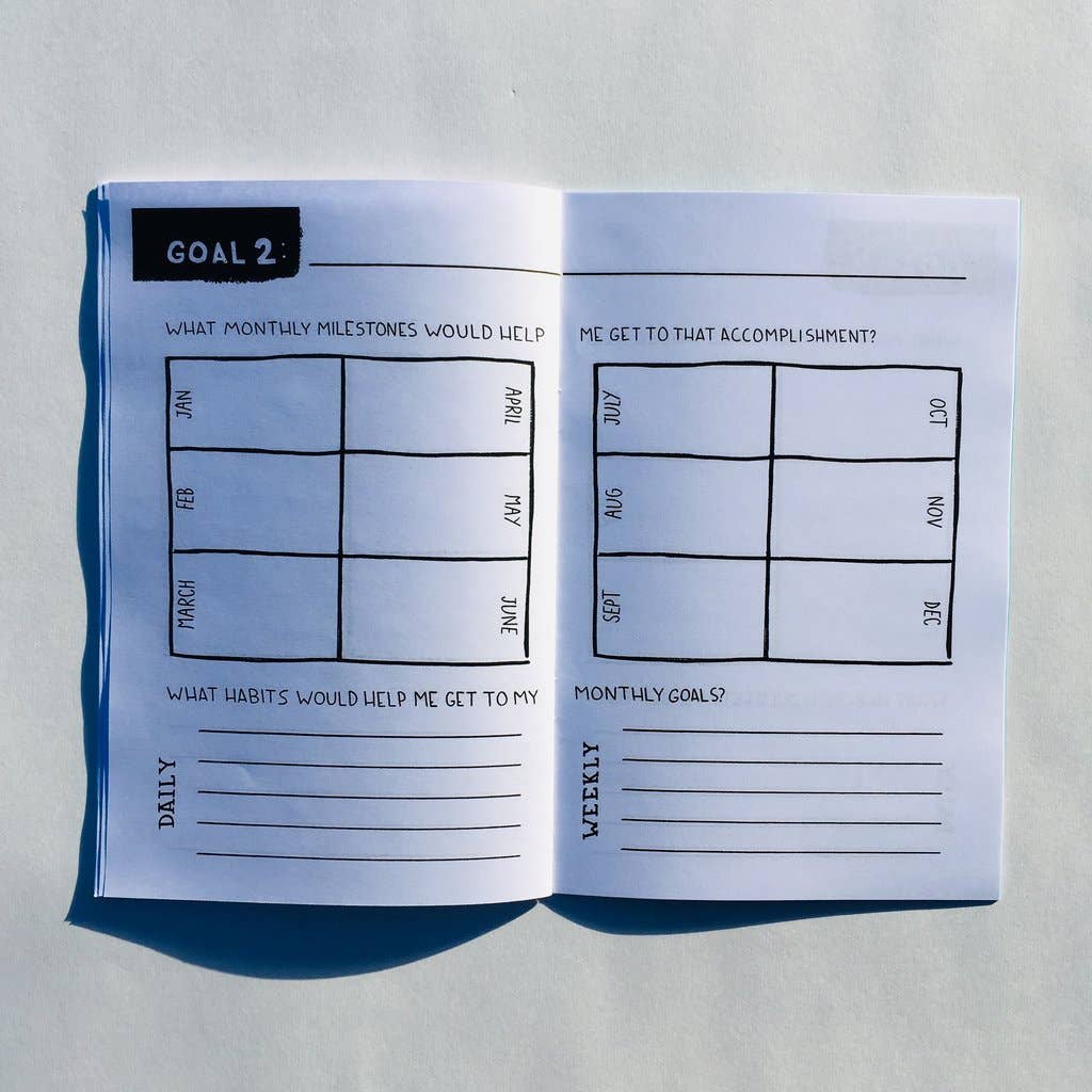 The Look Back Plan Ahead Workbook: Reflection & Goal-Setting | Mini Zine - Image 4