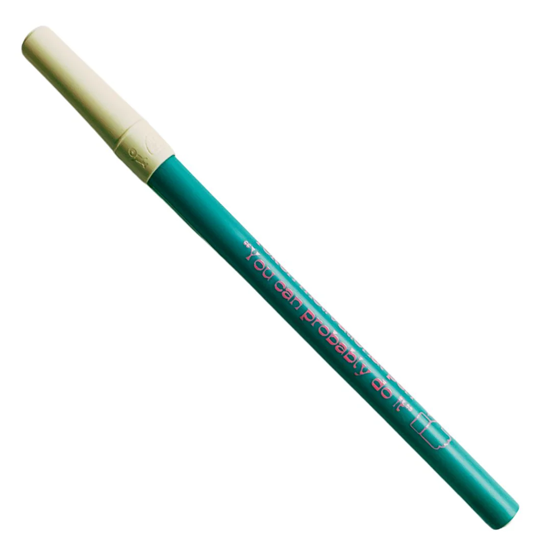 Token Motivational Pen: "You Can Probably Do It" Ballpoint Teal Pen | Gen Z Aesthetic Blue Ink - Image 6
