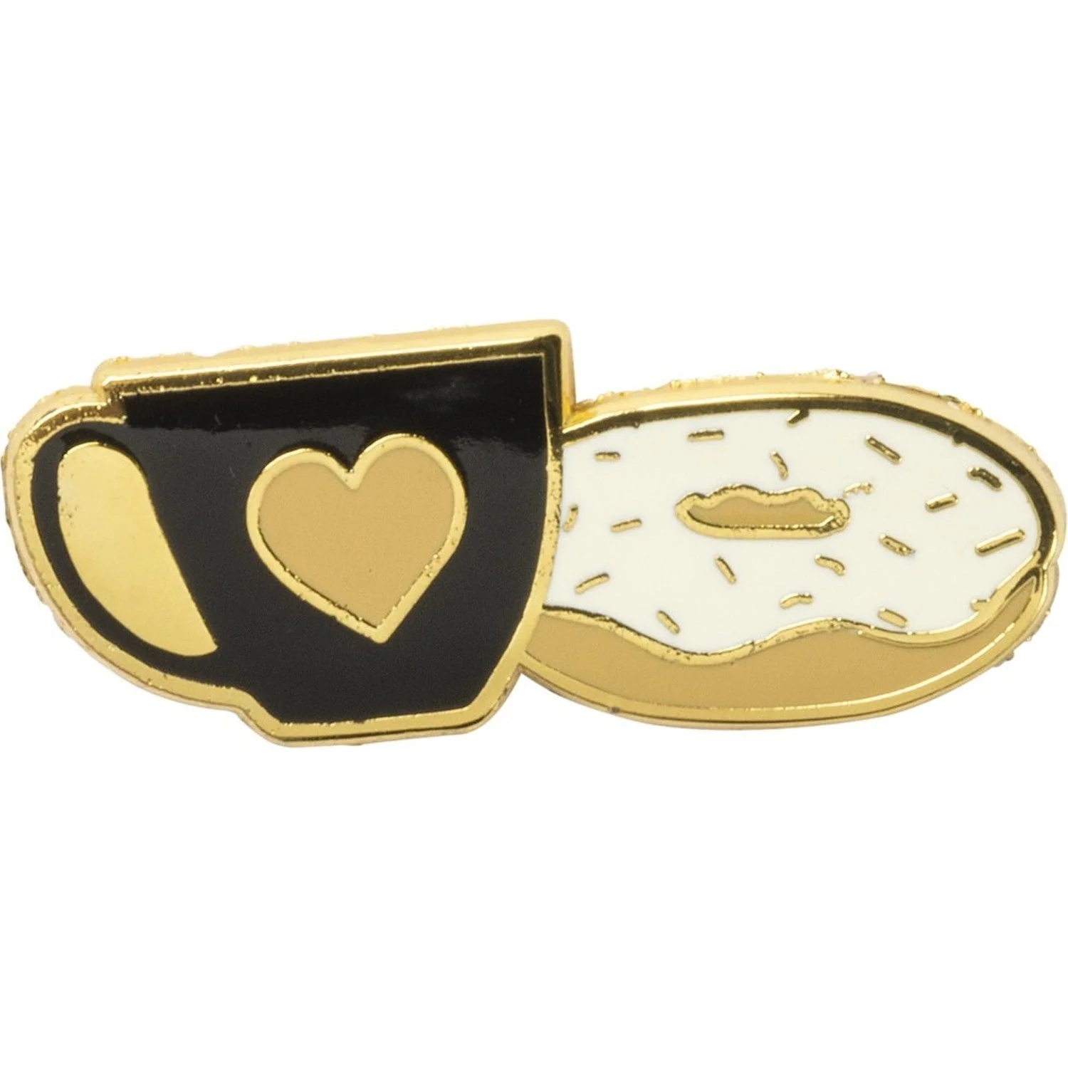 We Go Together Like Coffee And Donuts Enamel Pin - Image 4
